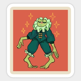 Duke Of Frogs Sticker